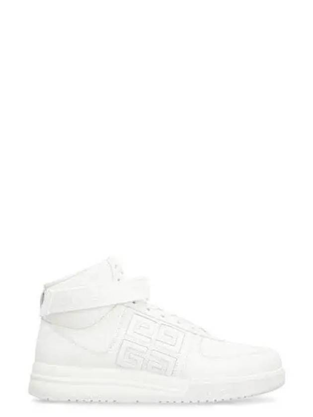 G4 Leather High Top Sneakers White - GIVENCHY - BALAAN 2