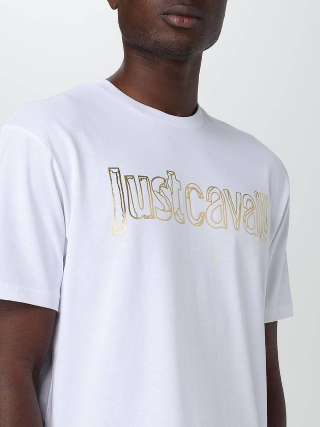 T-shirt con logo Just Cavalli - JUST CAVALLI - BALAAN 3