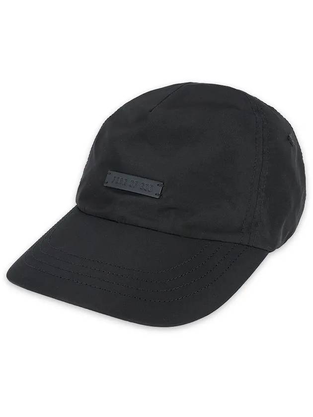 24 S S Men's Logo Patch Nylon Ball Cap Black FG870031NYL001 - FEAR OF GOD - BALAAN 1