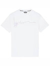 Logo Ink Short Sleeve T-Shirt White - STONE ISLAND - BALAAN 2