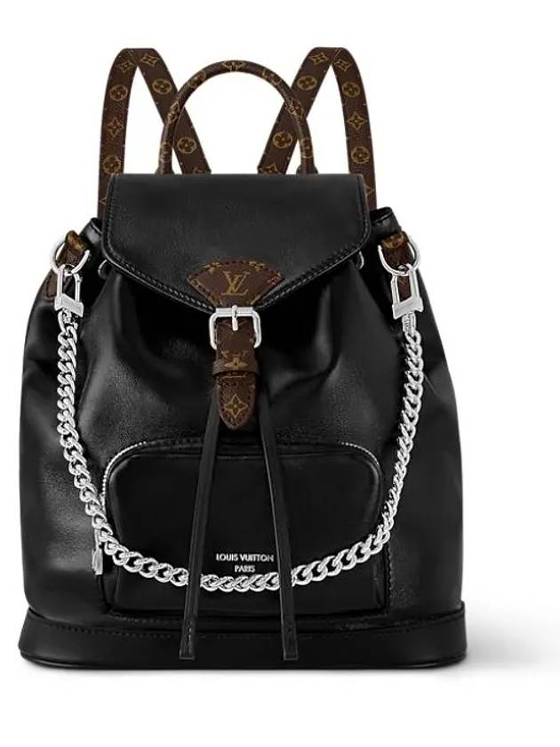 Montsouris Backpack Black - LOUIS VUITTON - BALAAN 2