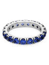 Sparkling Low Eternity Ring Silver Blue - PANDORA - BALAAN 2