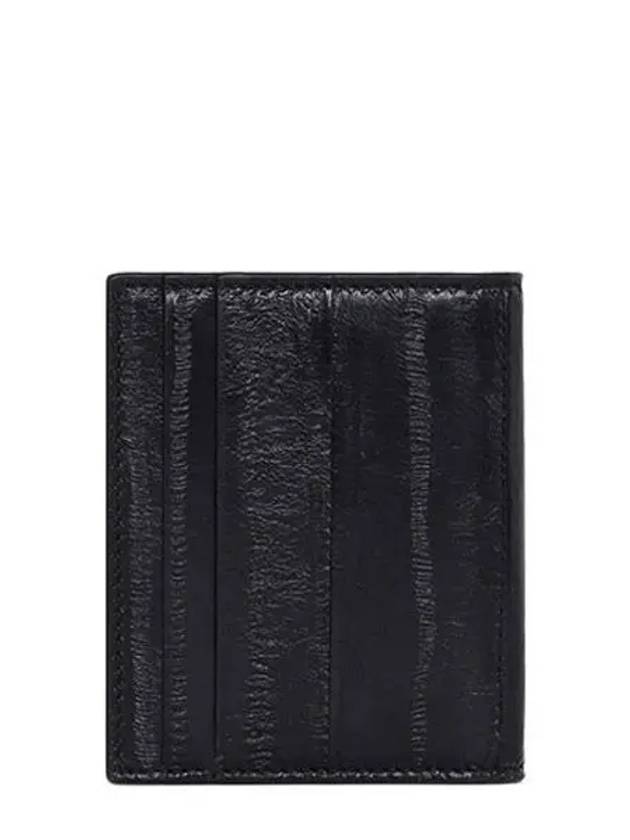 Gancini Card Wallet Black - SALVATORE FERRAGAMO - BALAAN 3