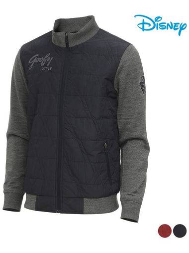 zip-up quilted jumper DN3MJP002 - DISNEY GOLF - BALAAN 1