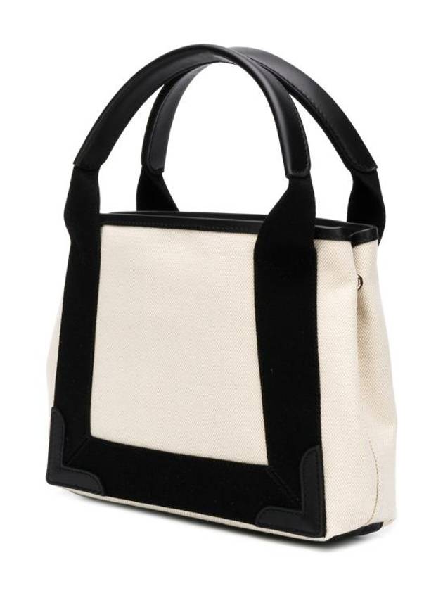 Cabas XS Tote Bag Black Beige - BALENCIAGA - BALAAN 4