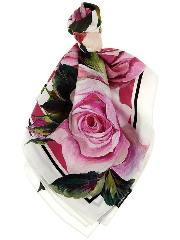 Dolce & Gabbana Silk Scarf - DOLCE&GABBANA - BALAAN 1