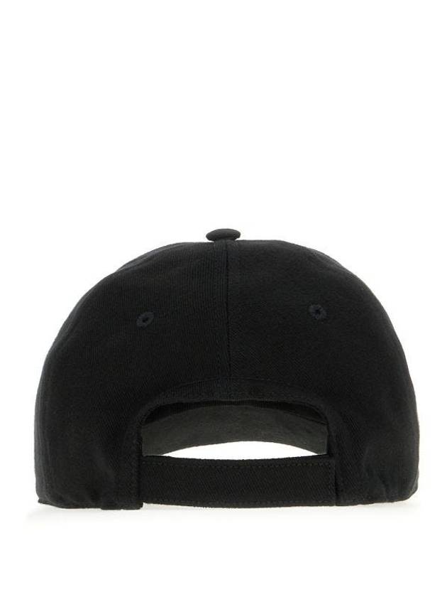 Cotton Ball Cap Black - FENDI - BALAAN 4