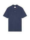 Bold Fox Head Patch Comfort Short Sleeve Polo Shirt Ink Blue - MAISON KITSUNE - BALAAN 2