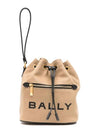 Bar canvas bucket bag - BALLY - BALAAN 1