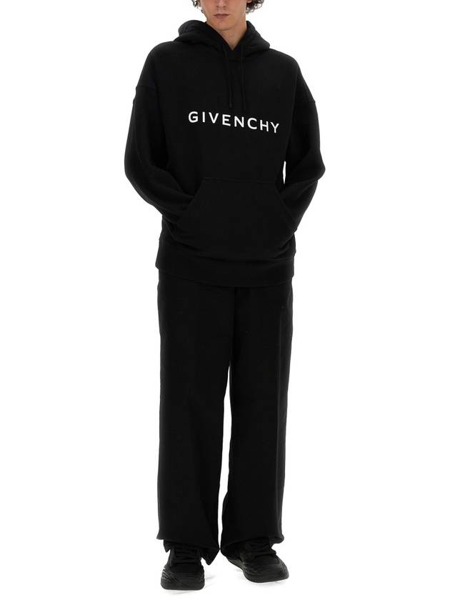 Archetype Cotton Hoodie Black - GIVENCHY - BALAAN 3