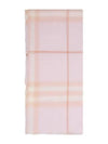 Check Print Wool Scarf Pink - BURBERRY - BALAAN 2