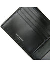 East/West Wallet In Smooth Leather Black - SAINT LAURENT - BALAAN 9