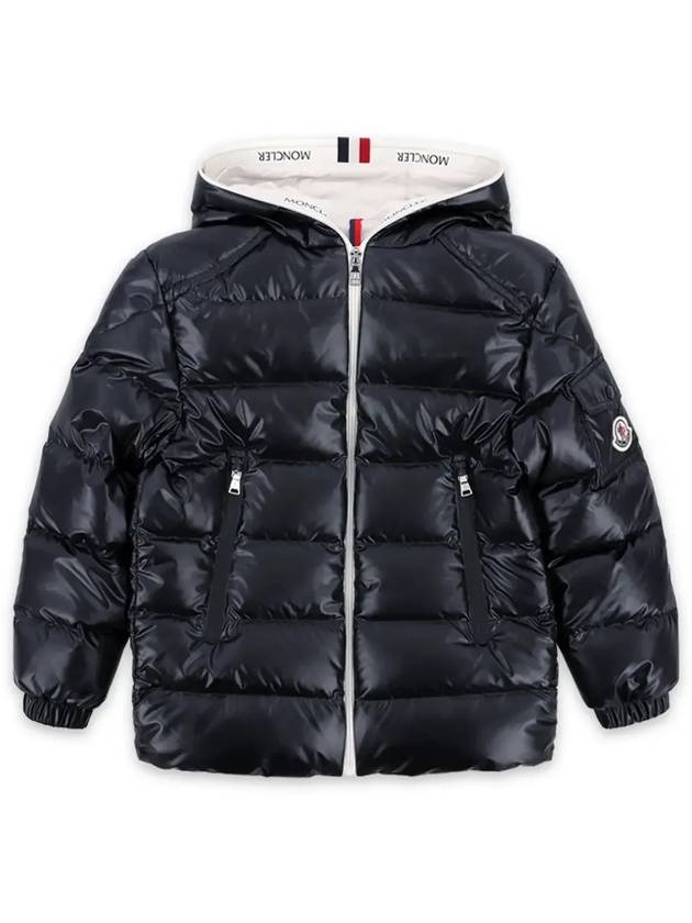 Kids GANZORIG down lightweight padded jacket navy 1A00019 595ZJ 778 8 10A - MONCLER - BALAAN 3