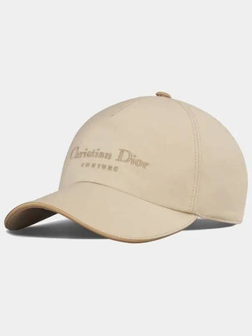 Men s Couture Ball Cap Hat Beige 243C904G6005 120 - DIOR - BALAAN 1