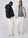 AU42PT08 Sweatshirt baggy pants melange beige - ATHPLATFORM - BALAAN 10