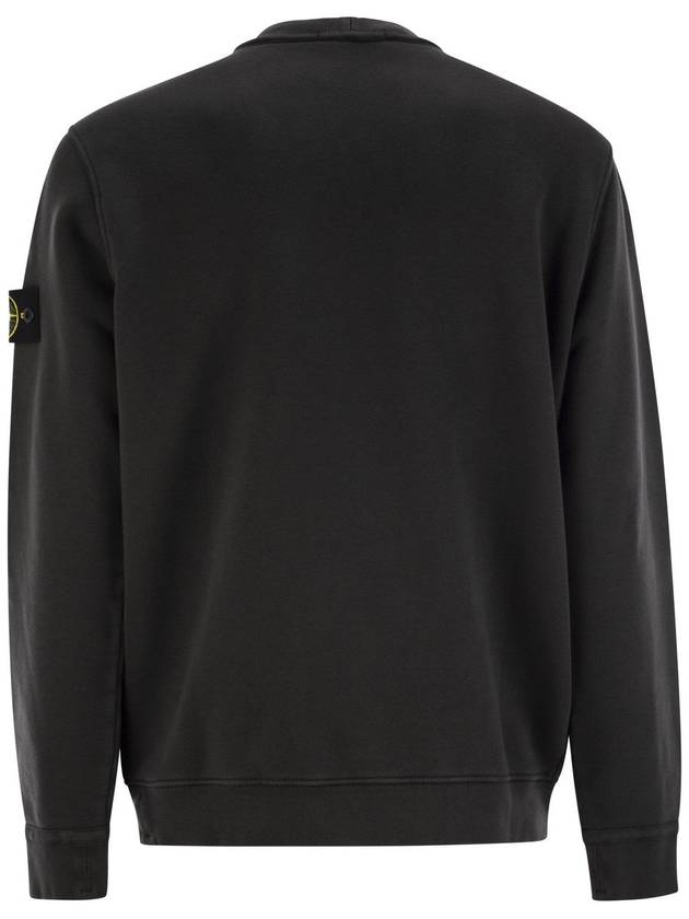 Compass Badge Sweatshirt Grey - STONE ISLAND - BALAAN 3