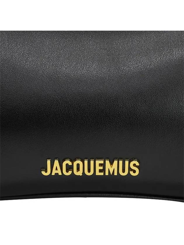 Le Bisou Perle Beaded Shoulder Bag Black - JACQUEMUS - BALAAN 3