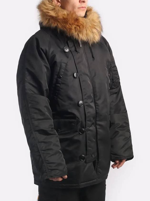 N 3B Regular Fit MJN31000C1 BLACK - ALPHA INDUSTRIES - BALAAN 3