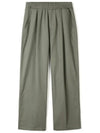 One tuck wide linen pants_khaki - INDUST - BALAAN 7