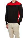 Ferragamo Men s Knit 12 2167 NERO RED 0765669 - SALVATORE FERRAGAMO - BALAAN 4