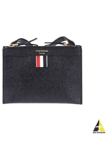 Women s Pebble Grain Mini Cross Shoulder Bag Black FAP381A 00198 - THOM BROWNE - BALAAN 1