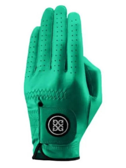 Circle GS Logo Leather Golf Gloves Green - G/FORE - BALAAN 2