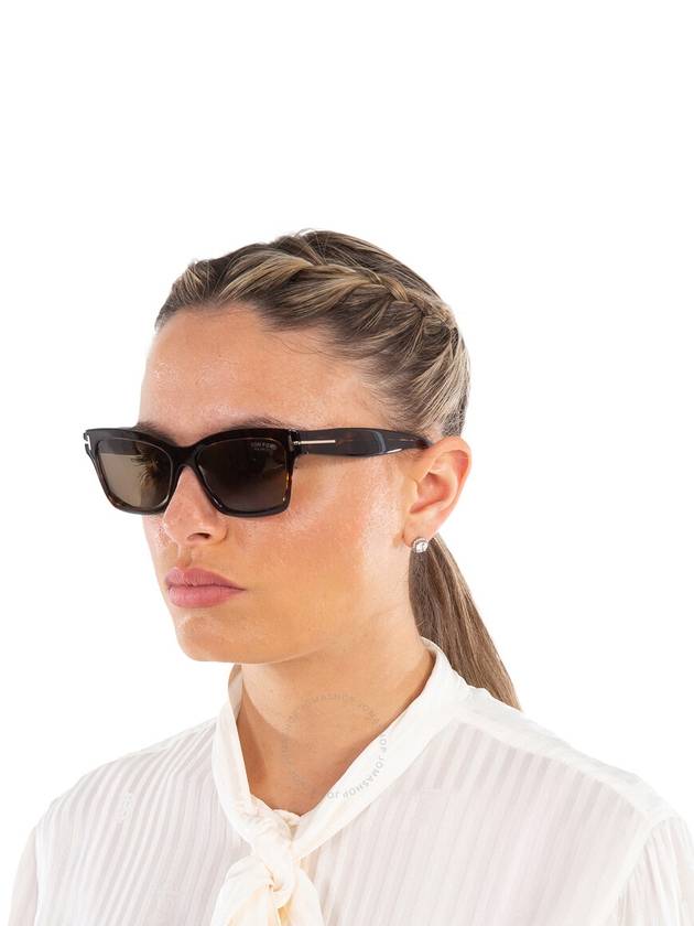 Sunglasses 00 538188796 FT1085 52H DARK HAVANA - TOM FORD - BALAAN 3