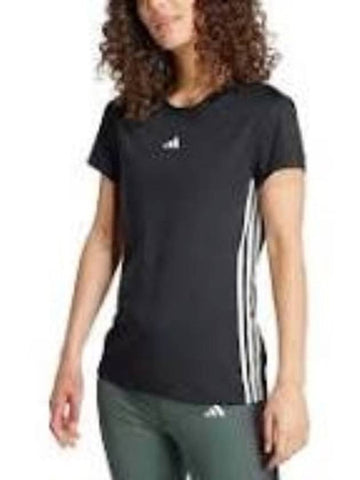 Hyperglam Short Sleeve Training T-Shirt Black - ADIDAS - BALAAN 1