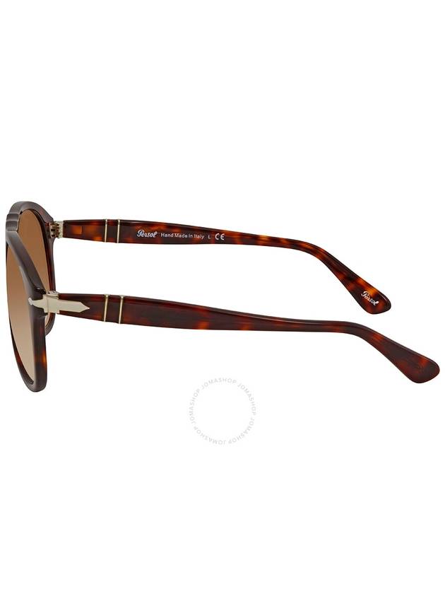 Persol Clear Gradient Brown Sunglasses PO0649 24/51 54 - PERSOL - BALAAN 3