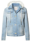 Denim Jacket 1A00114 597LH 715 Free - MONCLER - BALAAN 1