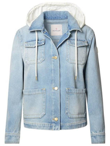 Denim Jacket 1A00114 597LH 715 Free - MONCLER - BALAAN 1