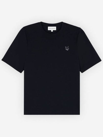 Bold Fox Head Patch Comfort Short Sleeve T-Shirt Black - MAISON KITSUNE - BALAAN 2