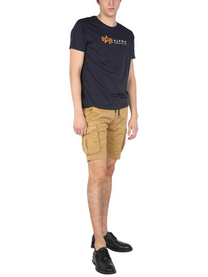 TWILL BERMUDA SHORTS - ALPHA INDUSTRIES - BALAAN 2