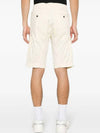 Stretch Satin Cargo Shorts Beige - CP COMPANY - BALAAN 5