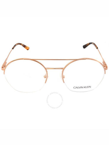 Calvin Klein Demo Round Unisex Eyeglasses CK20110 780 52 - CALVIN KLEIN - BALAAN 1