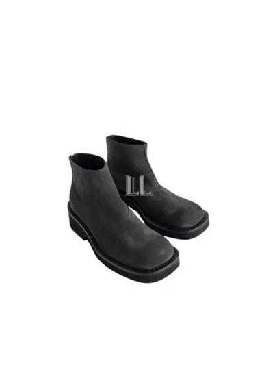 Suede Ankle Boots Black - MAISON MARGIELA - BALAAN 2