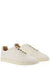 Deerskin Trainers Latex Sole Low Top Sneakers White - BRUNELLO CUCINELLI - BALAAN 2