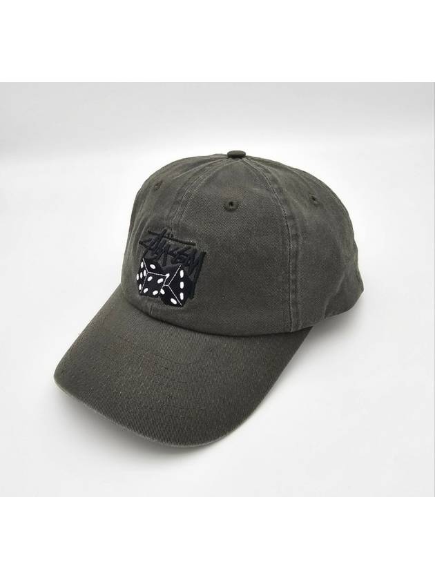 Fuzzy Dice Ball Cap Military - STUSSY - BALAAN 3