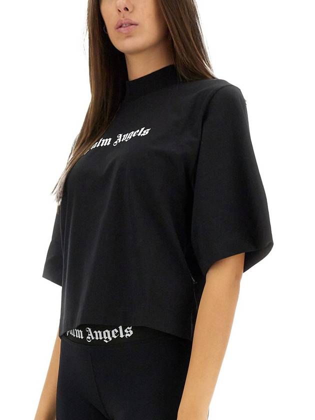 Palm Angels T-Shirt With Logo - PALM ANGELS - BALAAN 4