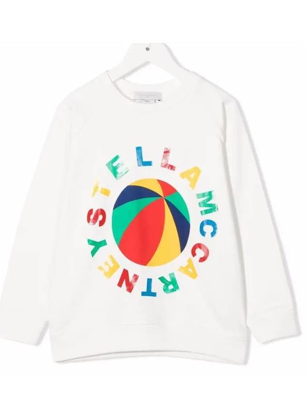 Kids Women Beach Ball Sweatshirt 8Q4AK0 Z0173 100MC - STELLA MCCARTNEY - BALAAN 2