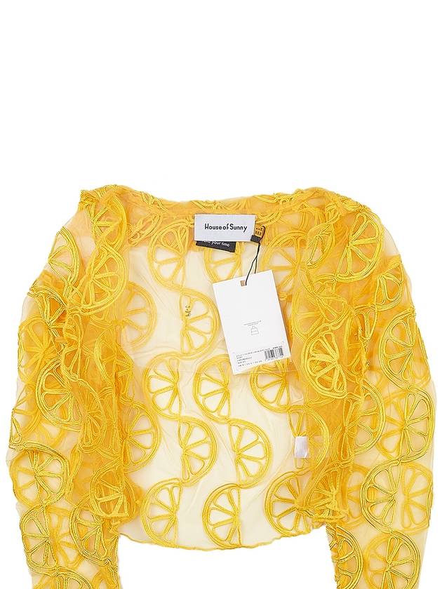 Shirt VOL21114 LIMONCELLO Yellow - HOUSE OF SUNNY - BALAAN 8