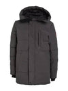 Carson Hooded Padding Parka Grey - CANADA GOOSE - BALAAN 2