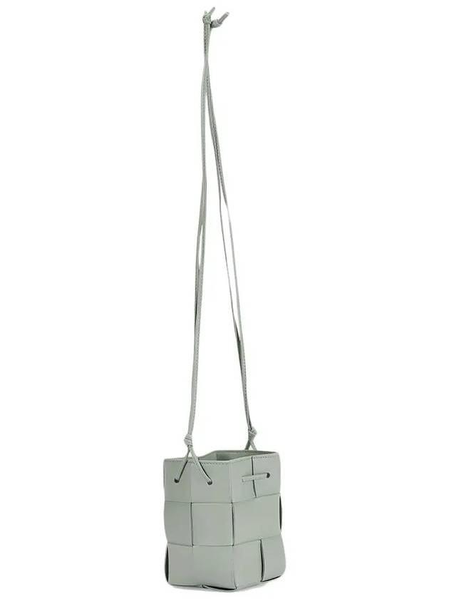 Intrecciato Cassette Small Bucket Bag New Sage - BOTTEGA VENETA - BALAAN 4