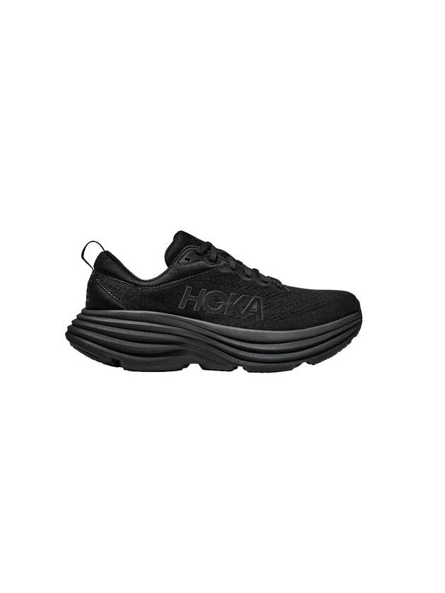 Bondi 8 Low Top Sneakers Black - HOKA ONE ONE - BALAAN 1