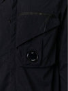 Tylon P Lens Overshirt Zip Up Jacket Black - CP COMPANY - BALAAN 6