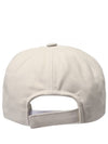 Tyron Logo Cotton Ball Cap Ecru Blue - ISABEL MARANT - BALAAN 3