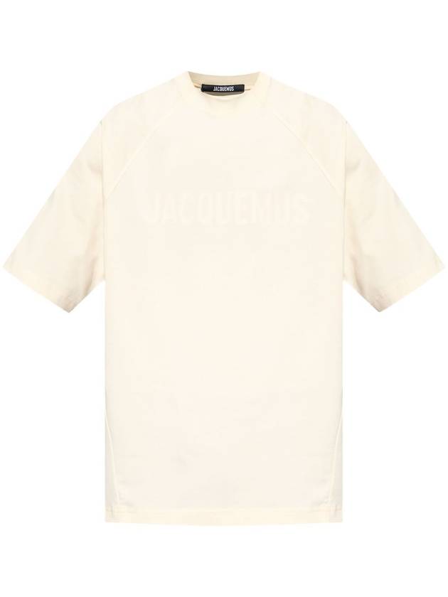 JACQUEMUS LE TSHIRT TYPO - JACQUEMUS - BALAAN 1