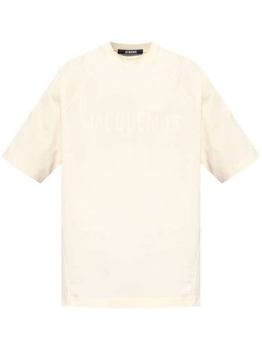 JACQUEMUS LE TSHIRT TYPO - JACQUEMUS - BALAAN 1