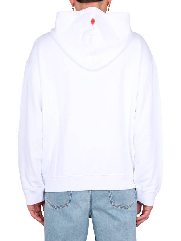 Sweater CMBB106 S23FLE0040184 WHITE - MARCELO BURLON - BALAAN 4