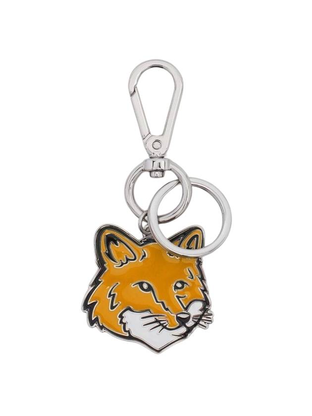 Bold Fox Head Metal Key Holder Orange - MAISON KITSUNE - BALAAN 1